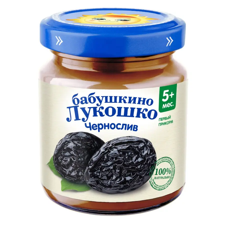 Бабушкино лукошко Пюре из чернослива 100г
