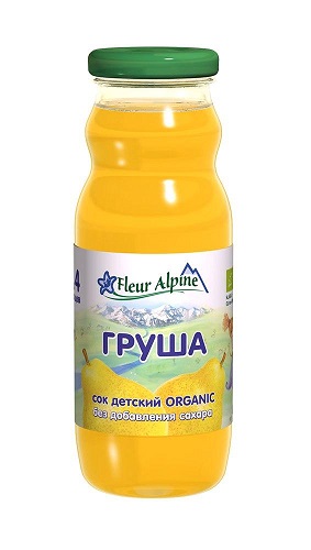 Сок детский груша Fleur Alpine 0.2л 4+