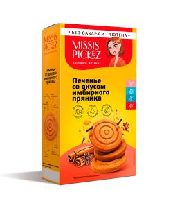 Печенье со вкусом имбирного пряника "Missis Pickez", 100г