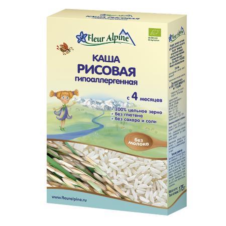 Каша Fleur Alpine рисовая гипоаллергенная с 4 месяцев