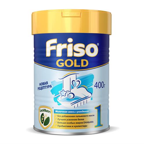 Смесь Frisolac Gold 1 LockNutri 400г с 0месяцев