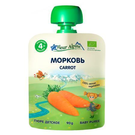 Пюре Морковь Fleur Alpine 90гр