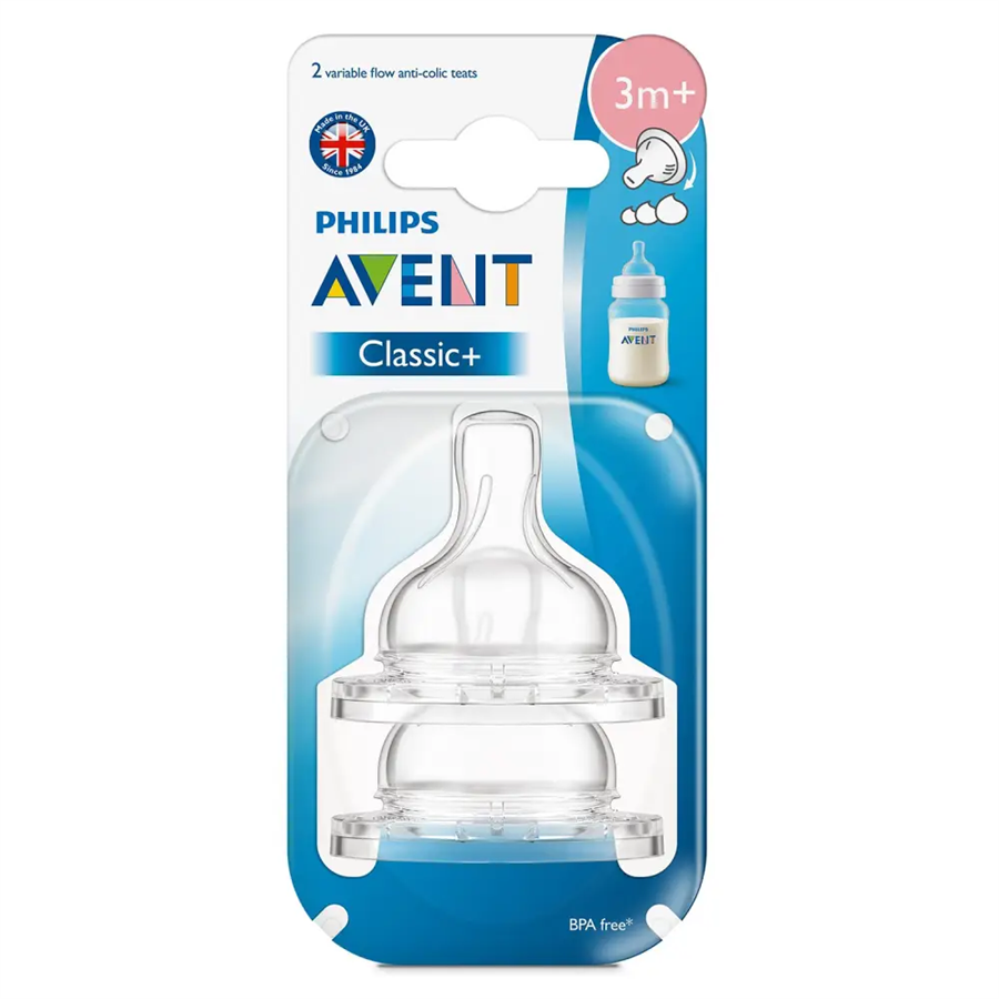Philips Avent соска Anti-colic 3+мес SCF633/27