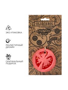 OLI&CAROL RENATO THE TOMATO,игрушка-прорезыватель