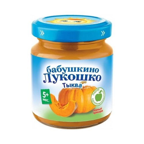  Пюре из тыквы 100г "Бабушкино лукошко"