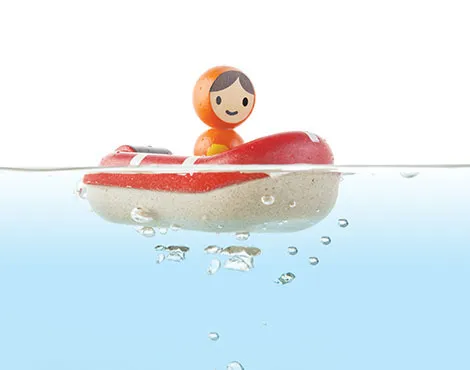 Игрушка для воды Plan Toys Катер береговой охраны PL5668