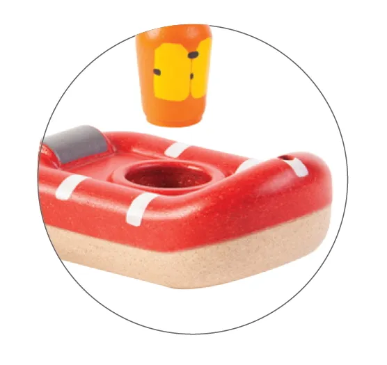 Игрушка для воды Plan Toys Катер береговой охраны PL5668