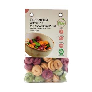 Пельмени цветные из кролика, 200 гр
