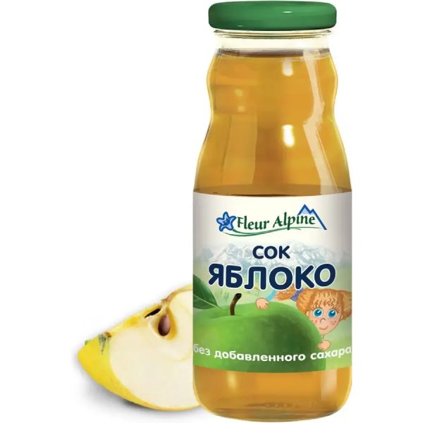 Сок детский яблоко Fleur Alpine 0.2мл