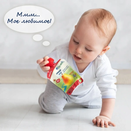 Fleur Alpine дет.пюре груша 4+ 90г