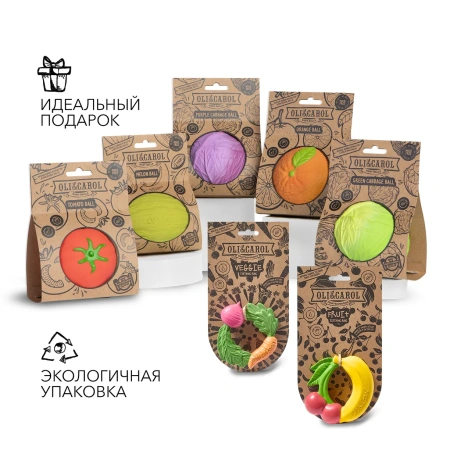 OLI&CAROL Tomato Baby Ball, мяч из натурального каучука
