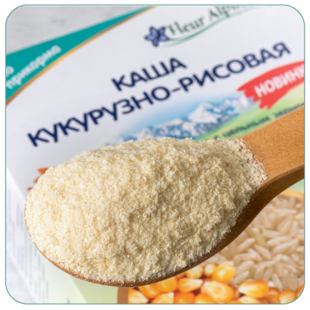 Каша Кукурузно-рисовая Fleur Alpine, 5 мес., 175/6