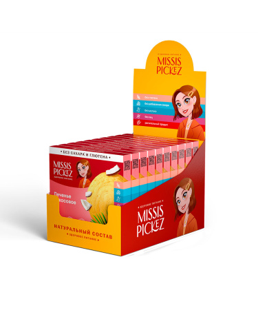 Печенье Миндальное "Missis Pickez", 100г