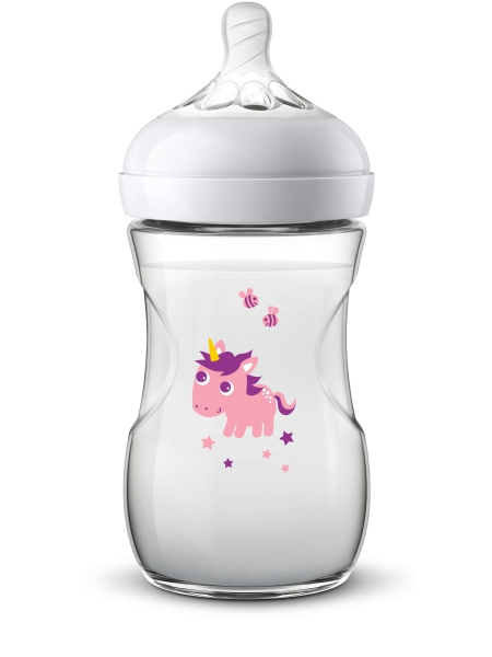 Avent Бутылочка с единорогом, 260мл SCF070/25