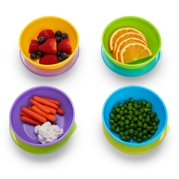 Munchkin набор мисок с крышками и ложечки Love-a-Bowls™, 2шт/уп, 6+