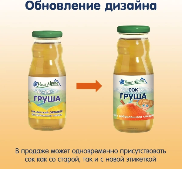 Сок детский груша Fleur Alpine 0.2л 4+